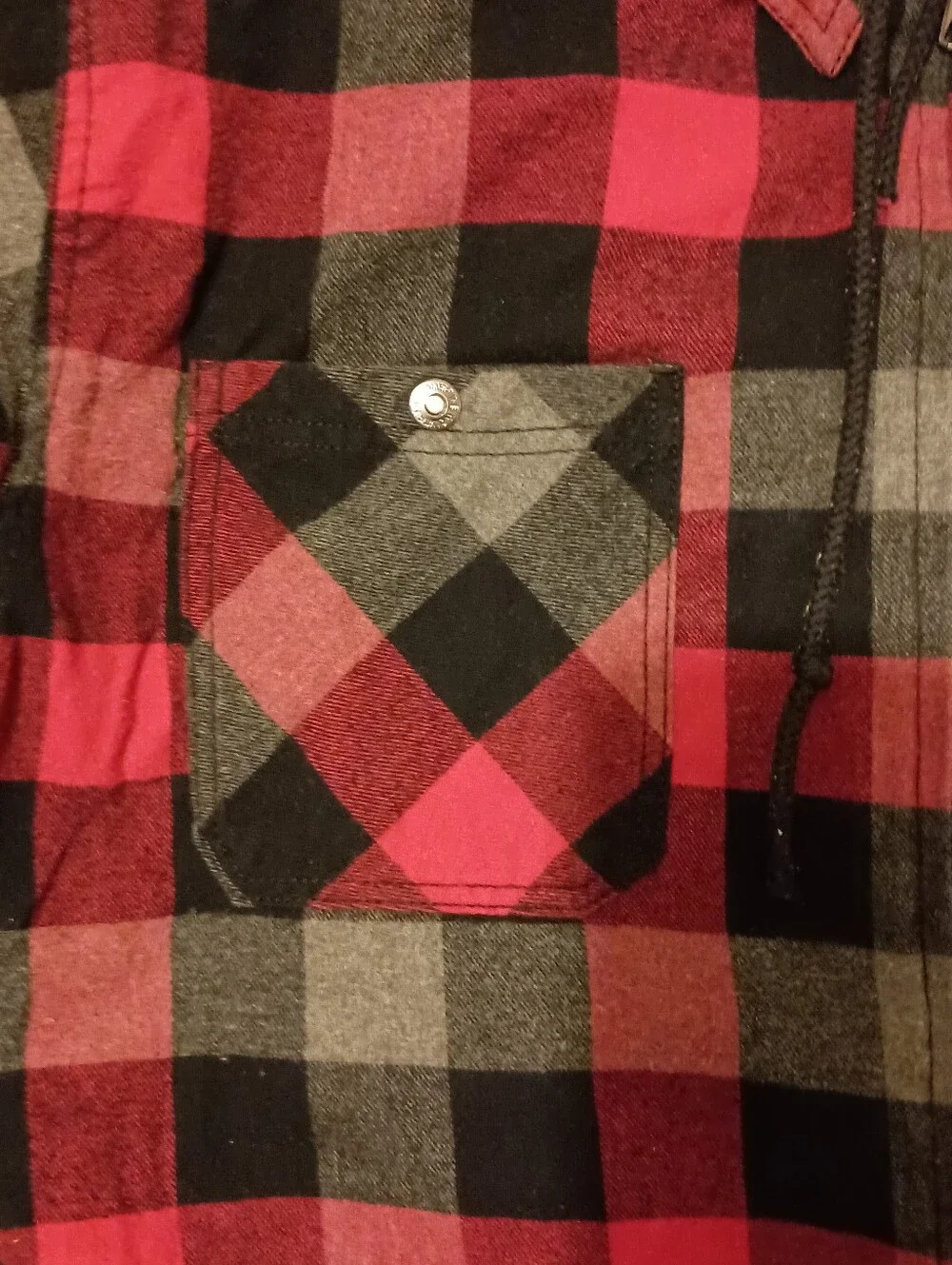Wolverine Mens Plaid Zip Up Jacket Xxl
